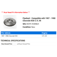 thumbnail image 2 of Flywheel - Compatible with 1987 - 1988 Chevy R30 5.7L V8, 2 of 2