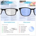 thumbnail image 4 of Gafas de lectura Gaoye que bloquean la luz azul, paquete de 5, 4 of 6