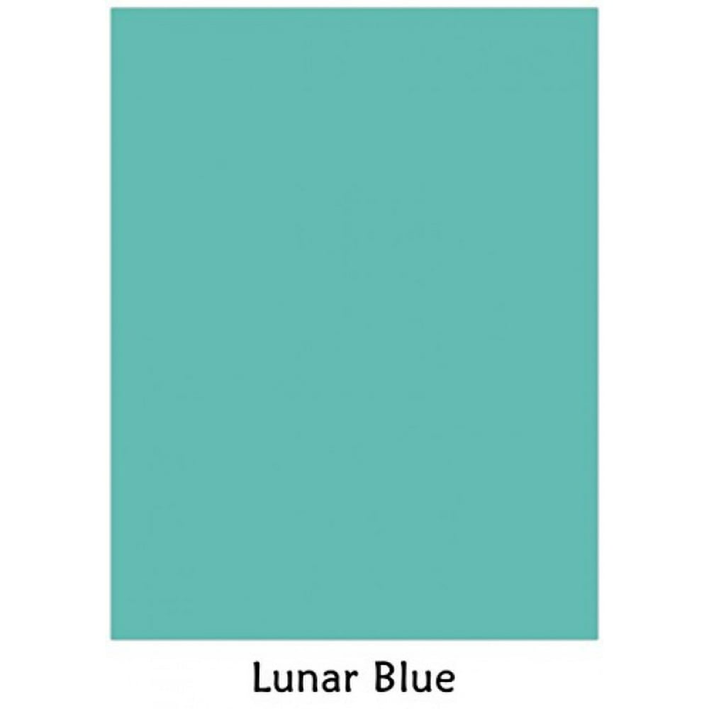 Lunar Blue Neenah Astrobrights Premium Color Card Stock Size 8.5 x 11, 65 Lb 50 Sheets