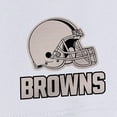 thumbnail image 2 of Women's Antigua White Cleveland Browns  Brushed Carbon Chip Skort, 2 of 2