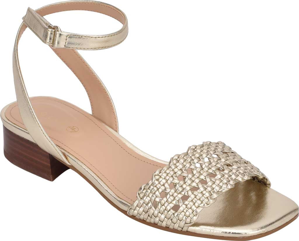 Evolve Ingrid Ankle Strap Sandal Gold 