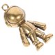 thumbnail image 4 of Llavero tridimensional con colgante de astronauta, Robot espacial, adorno para llavero, 1 ud., 4 of 8