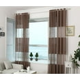 thumbnail image 2 of Cortina de ventana de 100 x 200 cm para filtrar la luz suave, semitransparente, para dormitorio y balcón, 2 of 8