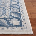 thumbnail image 3 of SAFAVIEH Blair Arline Traditional Machine Washable Runner, 2'2" x 8', Beige/Grey Blue, 3 of 8