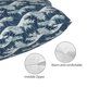 thumbnail image 3 of Fotbe A Japanese Great Wave Funda de Almohada Decorativa Estilo Occidental, Lujo en Algodón, Fundas para Almohadas King, Cojín Estampado para Decoración del Hogar-16"x24", 3 of 6