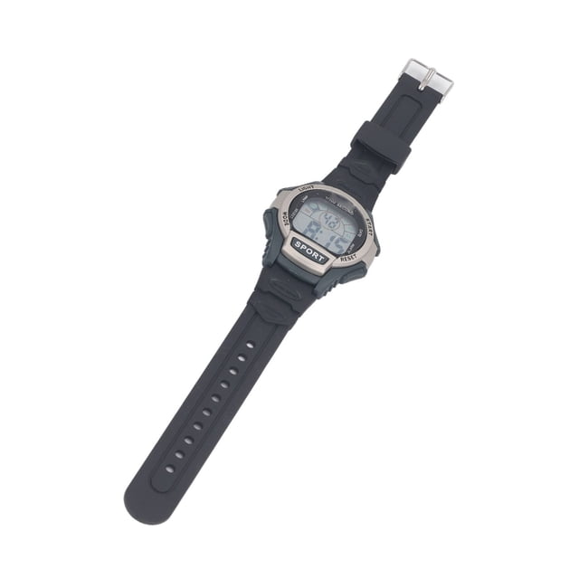 Reloj Cronógrafo Digital, Reloj Digital Multifuncional Para Hombre Con Doble Zona Horaria, Luminoso, Preciso, Con Retroiluminación Para Cronógrafo