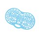thumbnail image 4 of Bolsa de lavandería para sujetador de silicona, bolsa de lencería para secadora, portátil para deportes, sujetadores, ropa interior, bragas y toalla Azul, 4 of 8