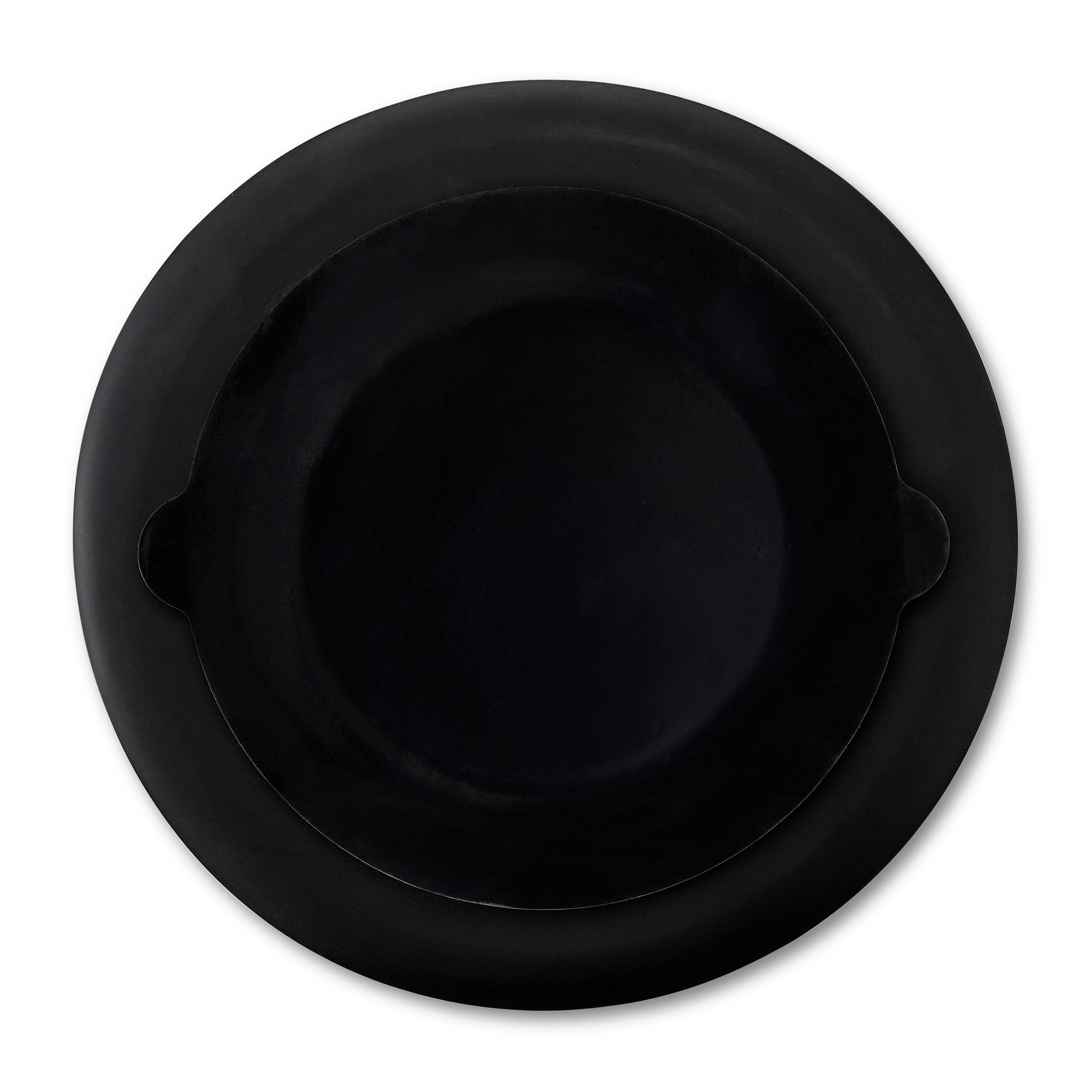 Vibrant Life Silicone Slow Feeder Bowl for Pets, Black Rainbow