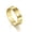 Gold, variant on Stainless Steel Hollow Cross Ring, Unisex Design for Men and Women, Fashionable Religious Jewelry