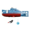 thumbnail image 3 of Mini submarino RC de juguete de buceo, juguete de buceo submarino para niños en bañeras. azul, 3 of 9