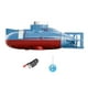 thumbnail image 3 of Mini submarino RC con control remoto para pecera, regalo de cumpleaños para niños azul, 3 of 9