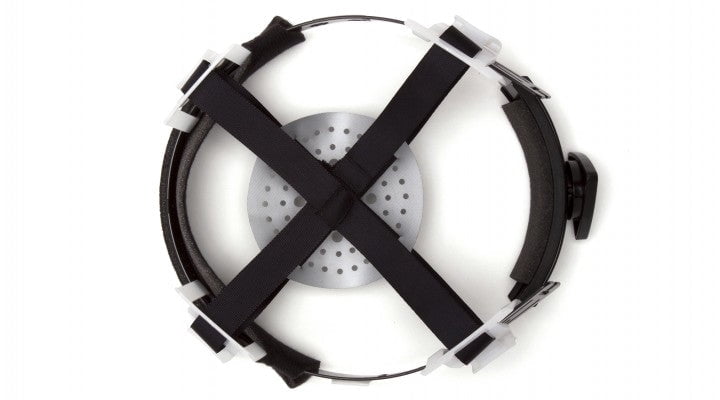 Pyramex SL Series Full Brim Hard Hat HP24110 White Full Brim Style 4-Point Ratch