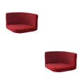 thumbnail image 3 of kurtrusly Trilateral Chair Covers Wide Application And Strong Elastic Chair Protection Made Easy Polyester Cover Chairs Decoration Wine red 2Set, 3 of 6