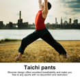 thumbnail image 2 of Mallas de yoga para correr con pantalones bombachos, talla M, pantalones deportivos de cintura alta para mujer, 2 of 8