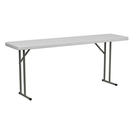 Folding Table - 18W inch - Granite White