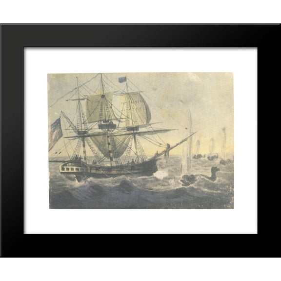 Cod fishing 20x24 Framed Art Print by Pavel Svinyin