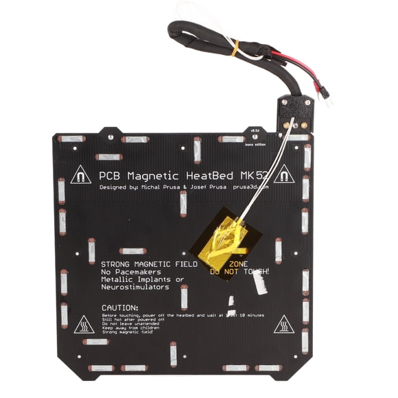 Placa de acero elástica, para accesorio Prusa I3 MK3S para impresora D Accesorios para impresora D Uso conveniente
