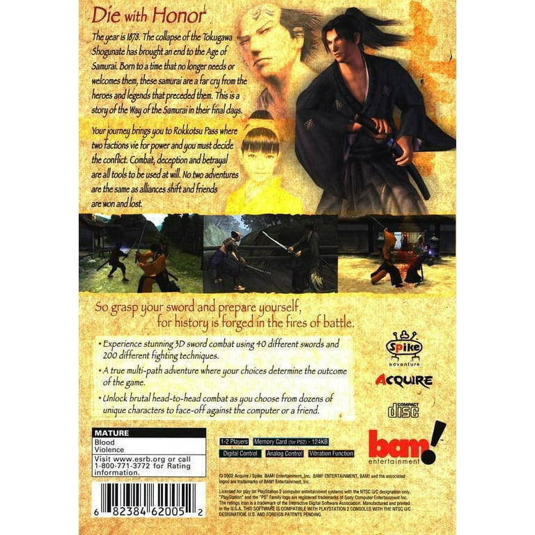 Way of the Samurai [PlayStation 2] - Walmart.com