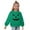 D-Green, variant on Zwiiyzr 2-10Y Toddler Baby Boys Girls Halloween Sweatshirt Cute Solid Color Long Sleeve Crewneck Pullover Pumpkin Face Print Shirt Tops Fall Winter Clothes Yellow