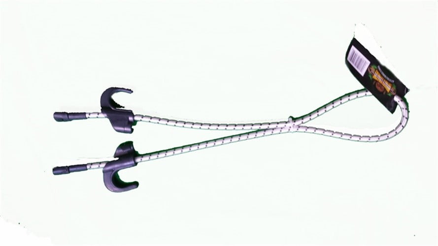 Dura Plastic Adjustable Monkey Fingers Bungee Cord, Single Pack