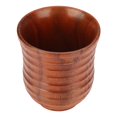 thumbnail image 1 of Domqga Cup, Tea Cup,Classical Natural Cylindrical Shape Wood Thread Water Teacup Gift Cup Collection, 1 of 8