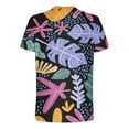 thumbnail image 5 of Qertyioot T-shirt à Manches Courtes Imprimé pour Hommes, Col Rond, Mode Décontractée, Manches Courtes, Économies d'Été, 5 of 5