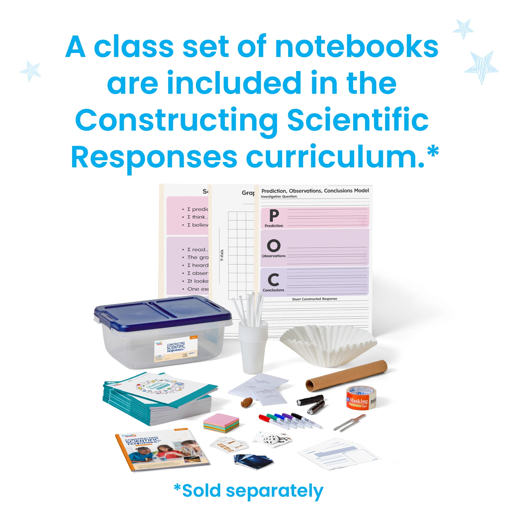 hand2mind Scientific Reasoning Notebook, Grades K–2, Elementary Classroom Must Haves