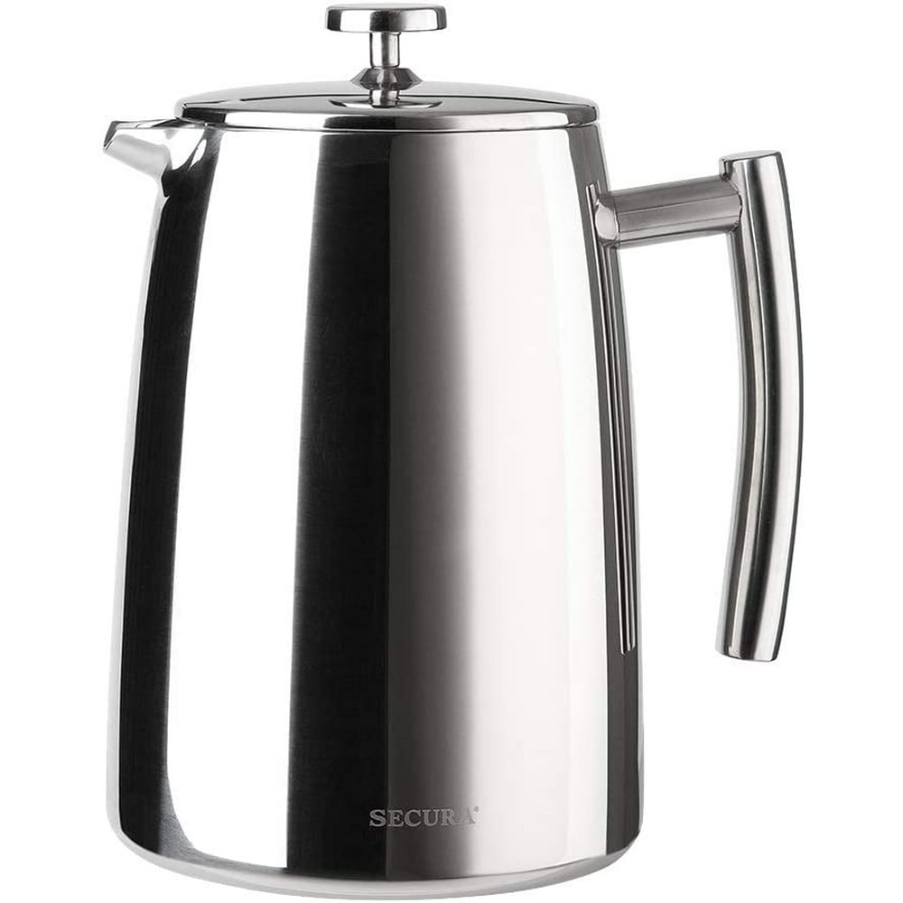Secura French Press Coffee Maker, 50Ounce, 18/10 Stainless Steel