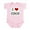 Petal Pink, variant on CafePress - I Love COCO Infant Bodysuit - Baby Light Bodysuit, Size Newborn - 24 Months