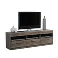 thumbnail image 3 of Amiable TV Stand Rustic Oak Brown - Saltoro Sherpi, 3 of 3