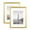 Gold, variant on hogarte 16x20 Wooden Picture Frames Set of 2, Poster Picture Frame with 11x14 Mat, Gold