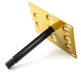 thumbnail image 3 of Xotic Tech Front Bumper License Plate Tow Hook Bracket Kit for Chevy Camaro 2016-up Gold, 3 of 4
