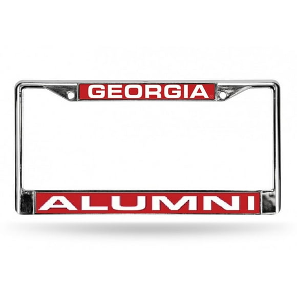 Georgia Bulldogs Alumni Laser Chrome License Plate Frame