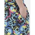 thumbnail image 4 of No Boundaries Men's & Big Men's Elastic Waist Swim Trunks, 6" Inseam, Size S-5XL, 4 of 5