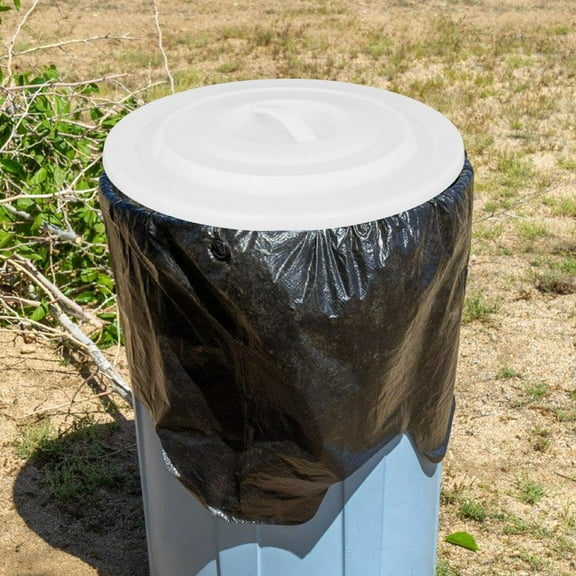 MERRYHAPY Garbage Can Lids for Garden Cleaning White ABS 1Pack