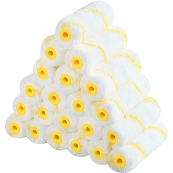 Bates- Paint Roller Covers, 4" Roller Covers, Pack of 24