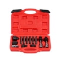 thumbnail image 1 of Riwcyla 13 Pcs Alternator Pulley Tool Kit, Alternator Freewheel Pulley Puller Removal Engine Auto Tool Set Insert Bit Socket Set Tool Kit with Storage Case, 1 of 6