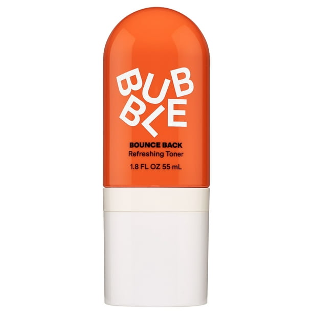 Bubble Skincare Bounce Back Refreshing Facial Toner Spray, For All Skin Types, Toner for Acne, 1.8 FL OZ / 55mL