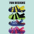 thumbnail image 5 of NORTY Toddler Boys Girls Bug Shoes with Adjustable Strap Comfortable Clogs for Kids, 5 of 7
