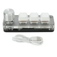 thumbnail image 2 of Clavier Mécanique, Mini Clavier Multifonctionnel Blanc Portable pour Laboratoire, 2 of 8
