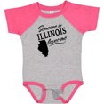 thumbnail image 3 of Inktastic Someone in Illinois Loves Me Boys or Girls Baby Bodysuit, 3 of 5