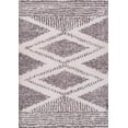 thumbnail image 3 of Mark&Day Area Rugs, 9x12 Gever Global Shag Charcoal Area Rug, Grey Cream White Carpet for Living Room, Bedroom or Kitchen (8'10" x 12'), 3 of 12