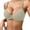 Mint Green, variant on Push Up Bras for Women Bra Tops with Support, Women's Solid Color Glossy Push-Up Bra with Underwire, Tank with Built In Bra High Support Bandeau Tops with Built In Bra, Mint Green,85B