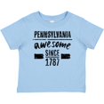 thumbnail image 3 of Inktastic Pennsylvania Awesome Since 1787 Boys or Girls Baby T-Shirt, 3 of 5