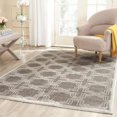 thumbnail image 3 of Safavieh Amherst Grey Indoor Outdoor Rug - Runner 2'6" x 4', 3 of 4