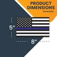 thumbnail image 2 of Magnet Me Up Thin Blue Line American Flag Vinyl Automotive Magnet Decal, 5x8 Inches, 2 of 7