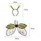 thumbnail image 3 of Disfraz de insecto para fiesta de disfraces de Halloween para niñas y mujeres, brillante, con tirantes elásticos., 3 of 4