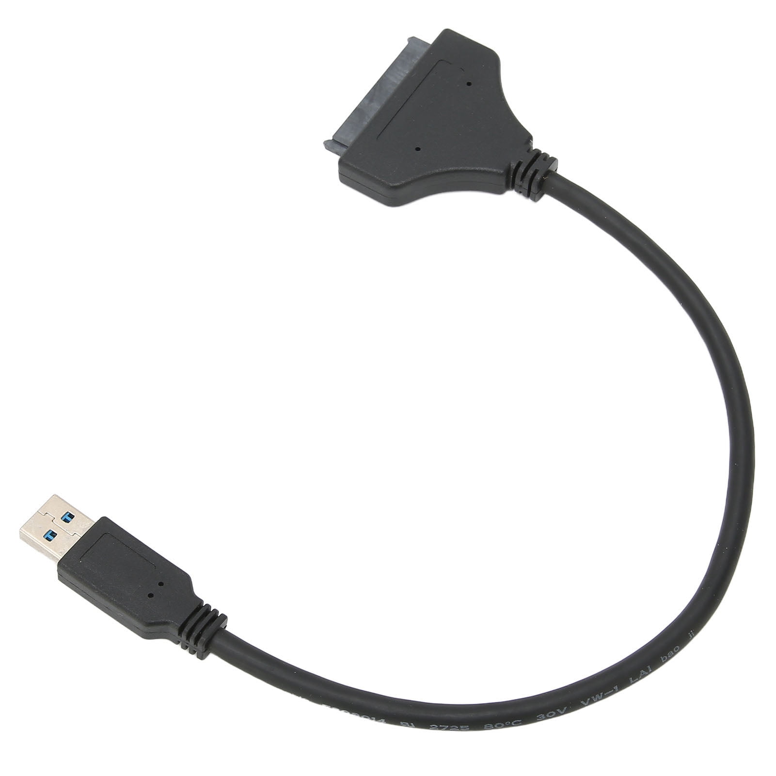 Usb USB to  Adapter 6Gbps Transfer Speed ABS for 2.5in 7-15mm HDD SSD with LED Indicator for