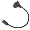 thumbnail image 1 of External  To USB Cable, USB 3.0 To  III Hard Driver Adapter Suitable For 2.5 Inch HDD And SSD Supports Up To 2TB Capacity, UASP 6Gbps High Speed, 1 of 8