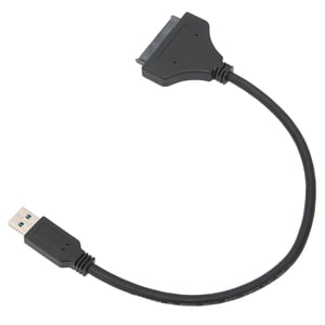 Pays-Bas USB à l'adaptateur 6Gbps Vitesse de transfert ABS pour 2.5in 7-15mm HDD SSD avec LED Indicateur de